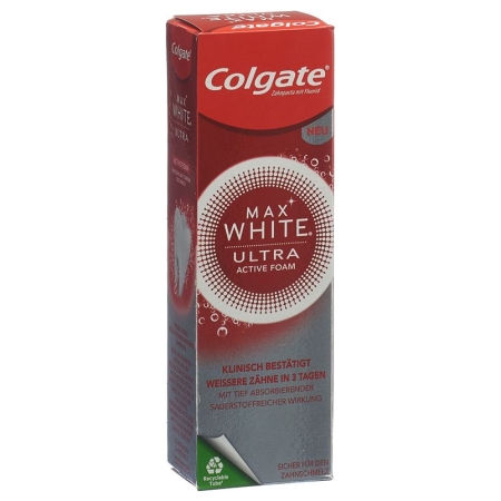 Зубная паста Colgate Max White Ultra Active Foam 50 мл