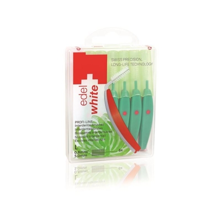 EDEL+WHITE Interdental Bürsten L 0.8mm