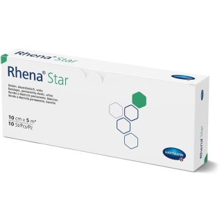 RHENA Star Elast Binde 10cmx5m weiss offen