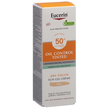 EUCERIN SUN Face Oil Cont Gel-Cre he LSF50+