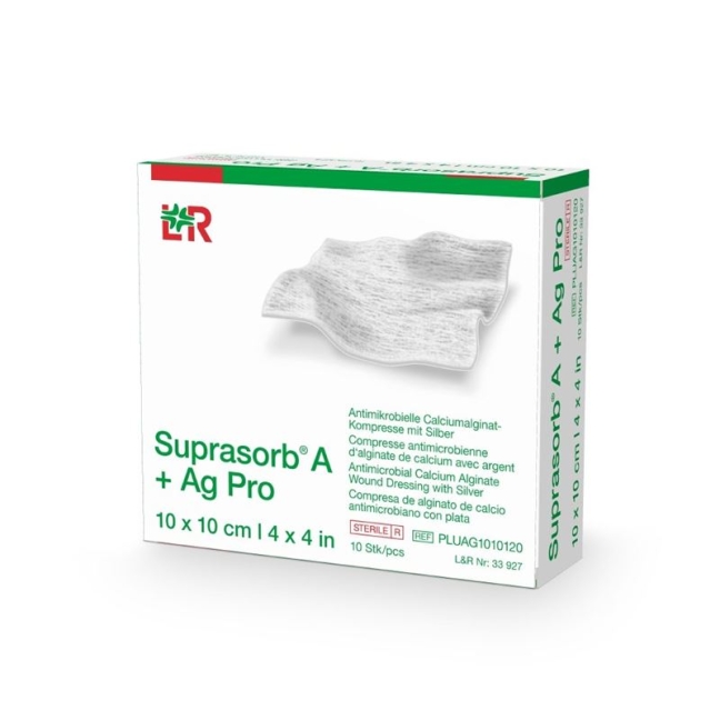 SUPRASORB A+Ag Pro 10x10cm