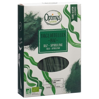 OPTIMYS Tagliatelle Spirulina Bio glutenfrei