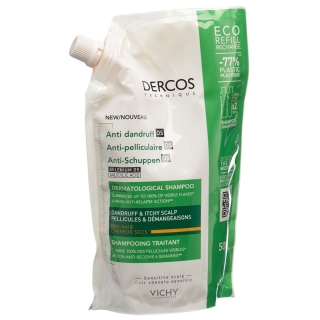 Vichy Dercos Anti Dandruff DS Шампунь для сухих волос в сумке 500 мл