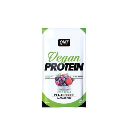 QNT Vegan Protein Zero Sug-Lact Fr Red Fruit