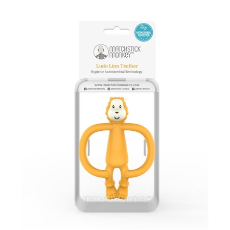 MATCHSTICK MONKEY Teether Ludo Lion