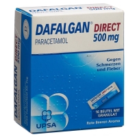DAFALGAN Direct Gran 500 мг красные ягоды DAFALGAN Direct Gran 500 мг красные ягоды