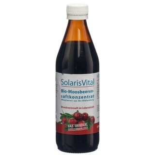 SOLARISVITAL Moosbeerensaft Bio