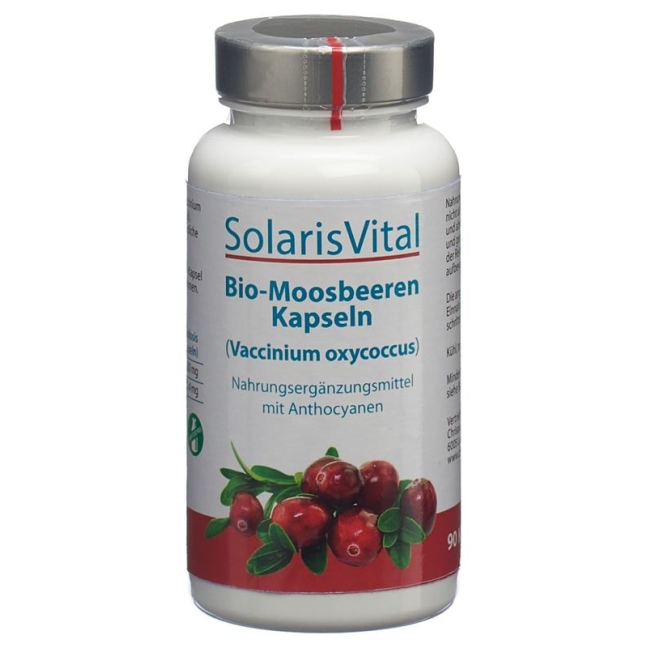 SOLARISVITAL Moosbeerensaft Kaps Bio