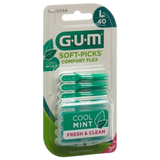 GUM Soft-Picks Comfort Flex Large Mint