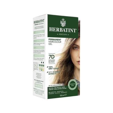 HERBATINT Haarfärbegel 7D Goldblond