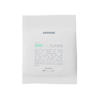 ZAHNHELD Zahnputztabs Mint mit Fluorid