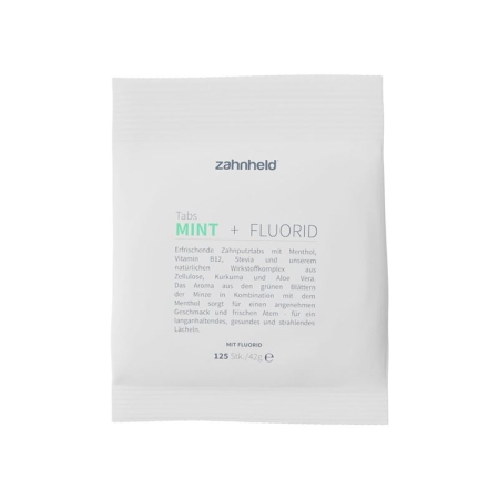 ZAHNHELD Zahnputztabs Mint mit Fluorid