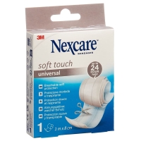 3M NEXCARE Soft Touch univer Band 1mx8cm