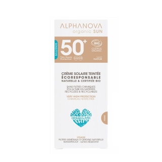 ALPHANOVA SUN Creme Bio leicht get 50+ o Parf