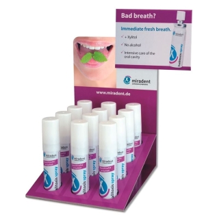 MIRADENT Halitosis Display 12 Stk F