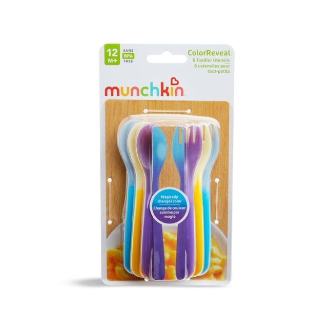 MUNCHKIN Löffel Gabel ColourRev 12M+