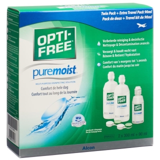 OPTI FREE PureMoist 2x300ml + 90ml