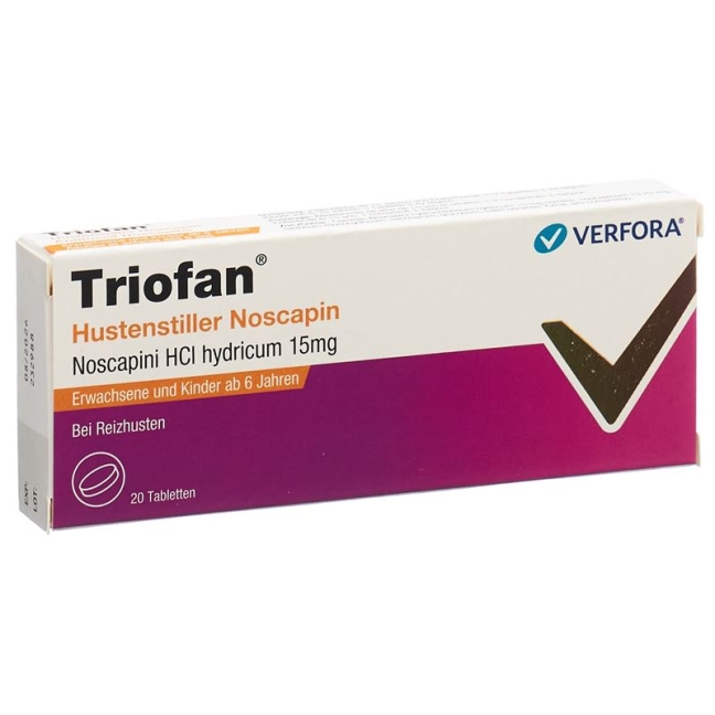 TRIOFAN Hustenstiller Noscapin Tabl