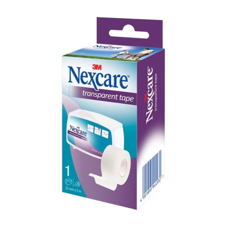 3M NEXCARE Transparent Tape 25mmx5m