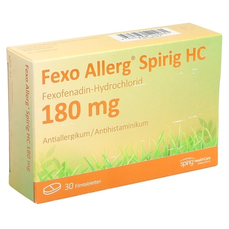 FEXO ALLERG Spirig HC Filmtabl 180 mg