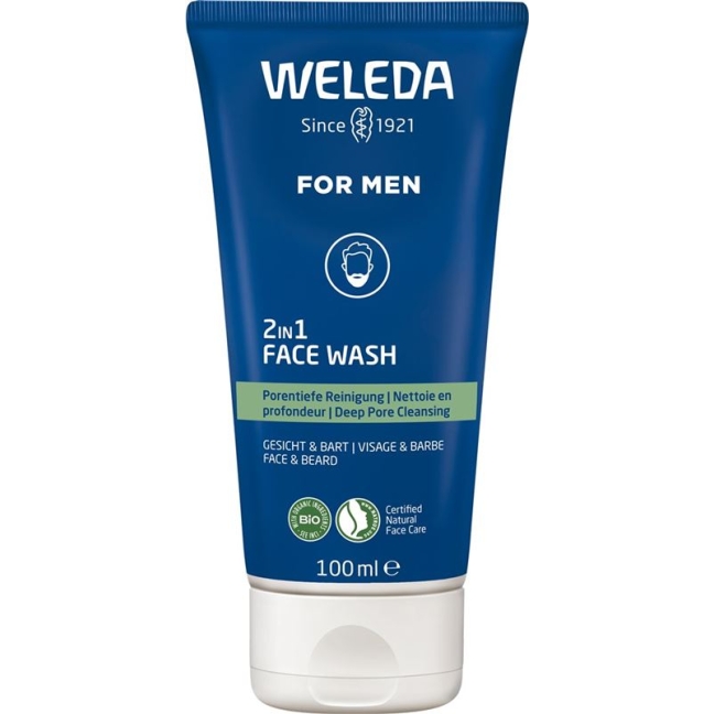 WELEDA FOR MEN Face Wash 2in1