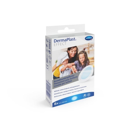 DERMAPLAST Effect Brandwundenpflast 43x68mm