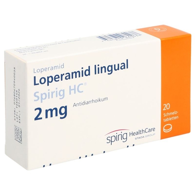 LOPERAMID LINGUAL Spirig HC 2 mg