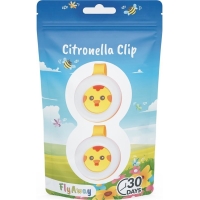 FLYAWAY Citronella-Clip Chick Duopack