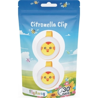 FLYAWAY Citronella-Clip Chick Duopack