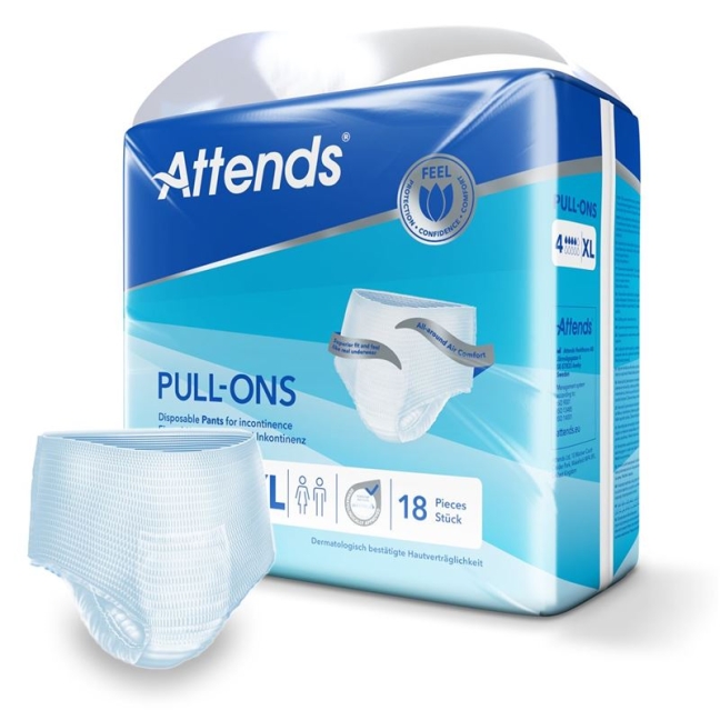 ATTENDS Pull Ons 4 XL