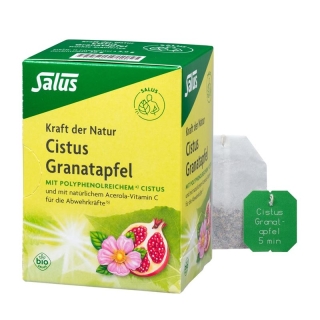 SALUS Tee Cistus Granatapfel Bio