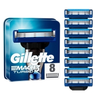 Лезвия системы Gillette Mach3 Turbo 3D 8 шт. Лезвия системы Gillette Mach3 Turbo 3D 8 шт.