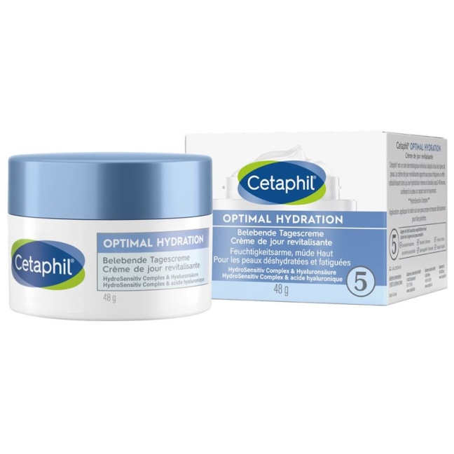 Cetaphil Optimal Hydration восстанавливающий дневной крем банка 48 г