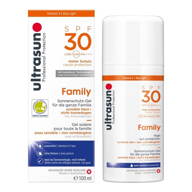 Ultrasun Family Sonnenschutzfaktor 30 400мл