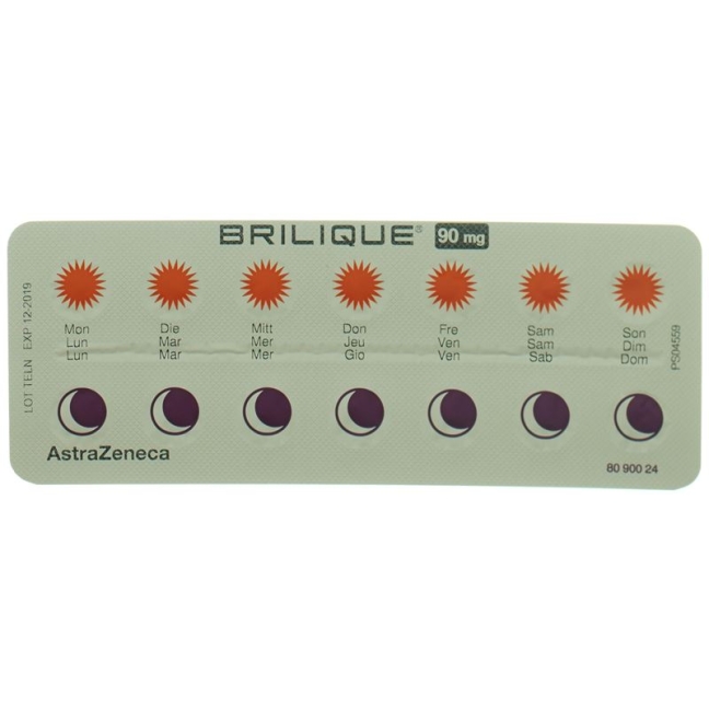 Brilique Filmtabletten 90mg 100 Stück