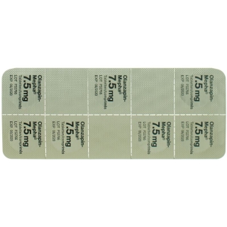 Olanzapin Mepha Tabletten 7.5mg 28 Stück