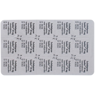 Escitalopram Sandoz Schmelztabletten 10mg 30 Stück