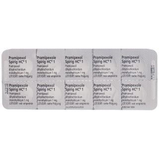 Pramipexol Spirig HC Tabletten 1mg (neu) 100 Stück