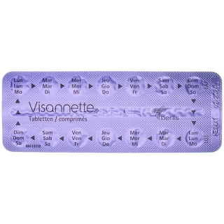 Visannette Tabletten 2mg 6x 14 Stück