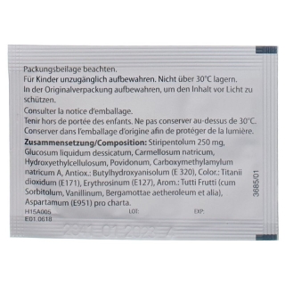 Diacomit Pulver 250mg Suspension Beutel 60 Stück