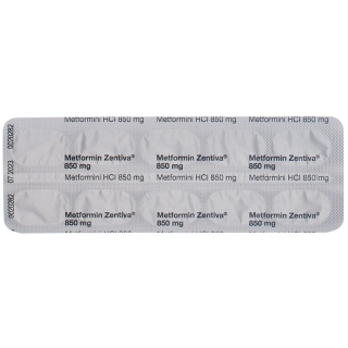 Metformin Zentiva Filmtabletten 850mg 30 Stück