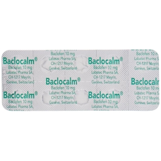 Baclocalm Tabletten 10mg 50 Stück