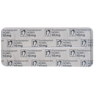 Escitalopram Nobel Filmtabletten 10mg 98 Stück