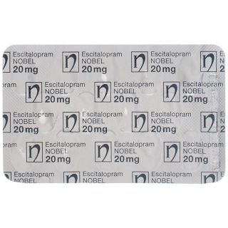 Escitalopram Nobel Filmtabletten 20mg 98 Stück