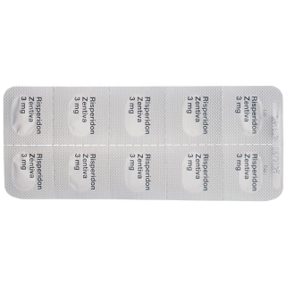 Risperidon Zentiva Filmtabletten 3mg 20 Stück