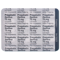 Прегабалин Зентива капсулы 75 мг 14 шт.