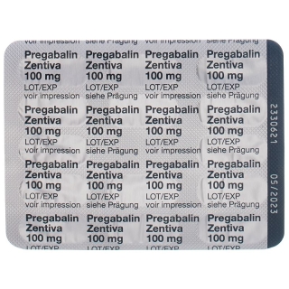 Прегабалин Зентива капсулы 100мг 84шт.