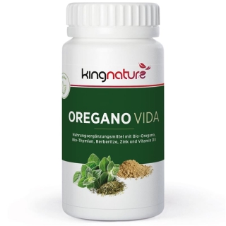 Kingnature Oregano Vida Капсулы 614 мг DS 60 шт.