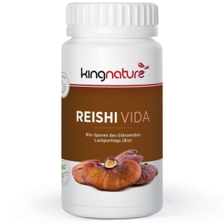 Kingnature Reishi Vida Kapseln 300mg Bio Spo 120 Stück