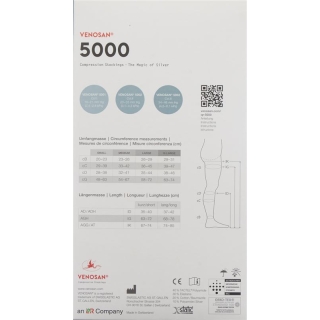 Venosan 5002 A-DH KKL2 S длинный открытый Мексика 1 пара